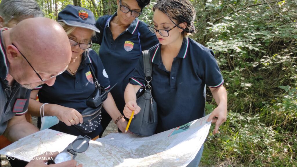 Volontari di Oltre Protezione Civile impegnati sul territorio